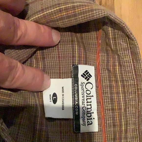 Mens large Columbia Shirt - Picture 2 of 5